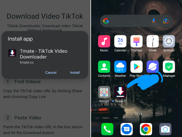 TikTok downloader - Download TikTok video without watermark online in mp4 